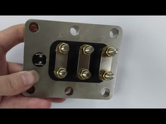 전류 및 전압 설정을 위한 전류 없는 니켈 플래팅 연결 단말 블록