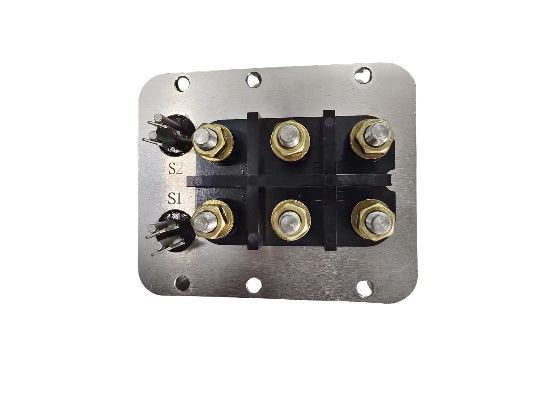 220V 30A-300A 나사형 전기장비용 전극화 니켈 접착 연결 단말판