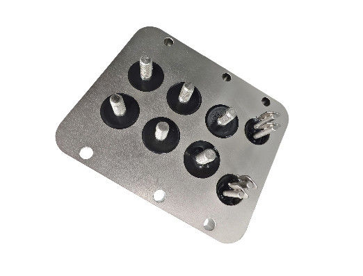 220V 30A-300A 나사형 전기장비용 전극화 니켈 접착 연결 단말판