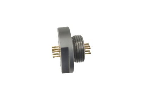 열 사이클 -60°C 100°C 기밀 피드스루 커넥터, 전선 게이지 20-28 AWG, 누설률 1x10 -9 cc/sec 미만