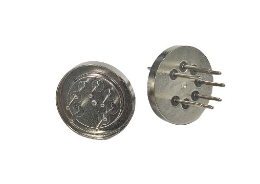 누설 방지형 밀폐 피드스루 커넥터 (구리 도금 마감 및 금/은 접점 도금)