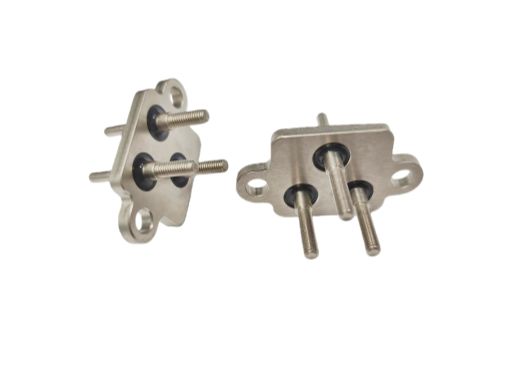 에르메틱 밀폐 터미널 304 스테인리스 스틸 철 껍질 설치 및 5.0MPa 폭발 테스트