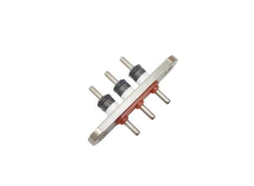 2~5 마이크로미터 두께의 은색 밀폐형 전기차 커넥터, 자동차 전기 시스템 보안용